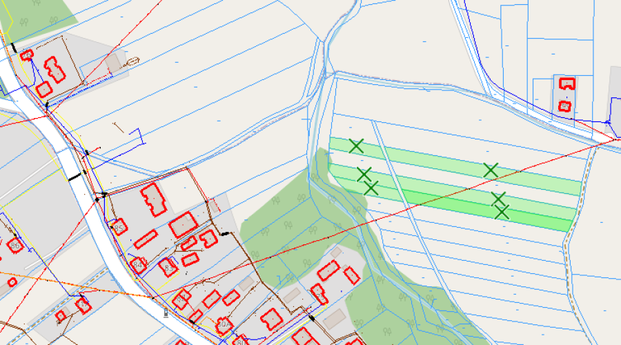 Działki rolne 0,81 ha Izbiska gm.Wadowice Górne